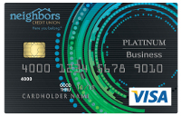 Visa Platinum Business Credit Card